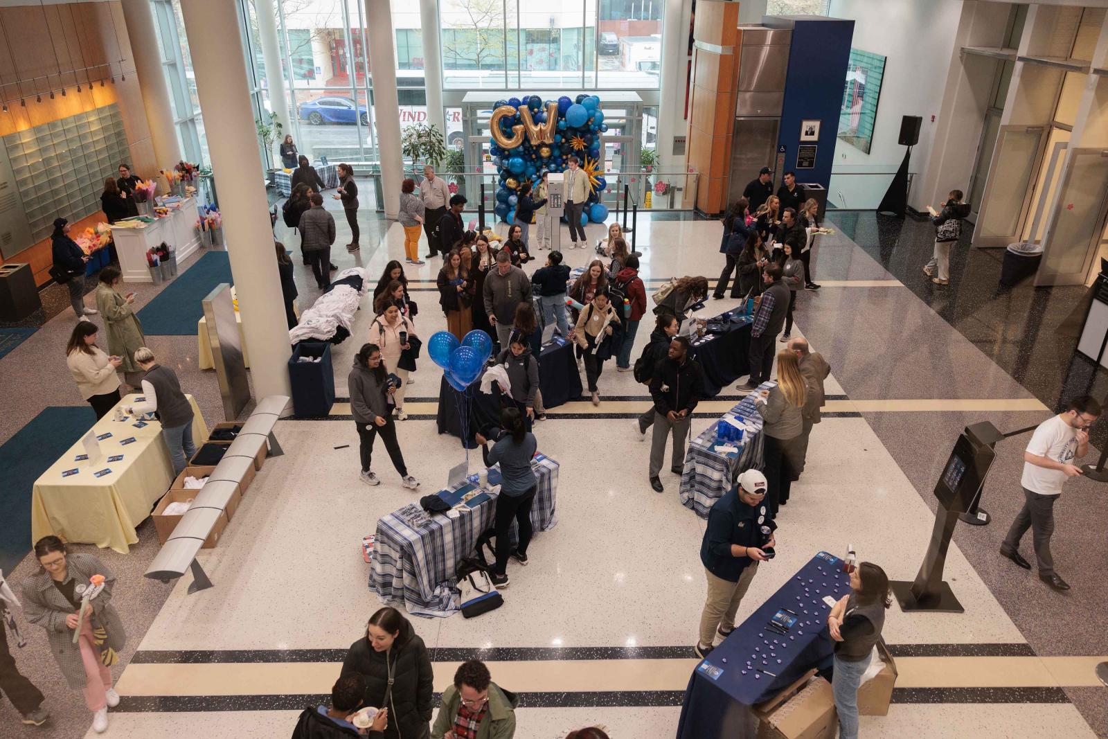 Student Center during Giving Day 2024
